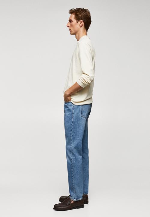 MANGO - T-shirt gareth - off white 
