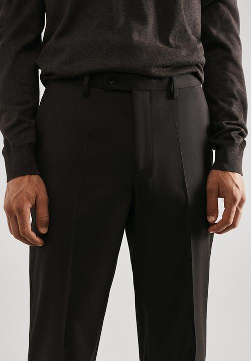MANGO - Trouser boston - brown