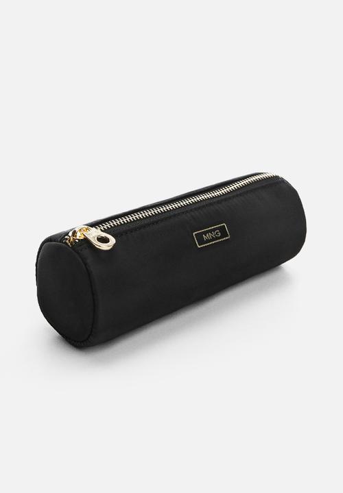 MANGO - Cosmetic bag tere - black