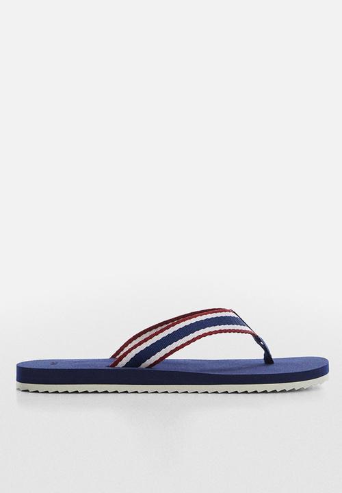 MANGO - Flip-flop flipflop sandal - blue