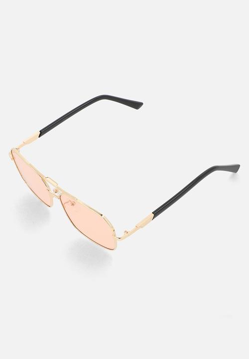 MILLA - Mel aviator sunglasses - orange