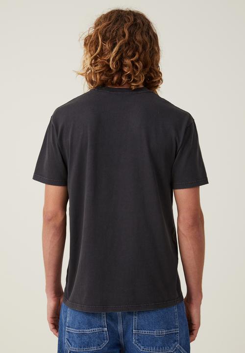 Cotton On - Nascar loose fit T-shirt - lcn ncr black/racing logo