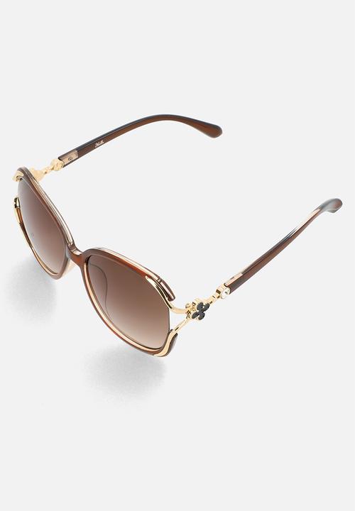 MILLA - Elia oversized sunglasses - brown