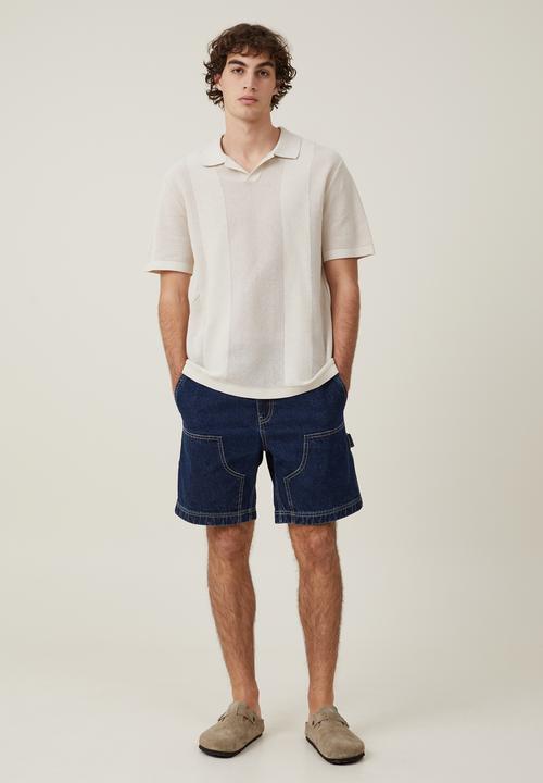 Cotton On - Resort short sleeve polo - neutral