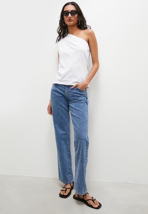 Superbalist - Asymmetrical T-shirt sleeveless - white
