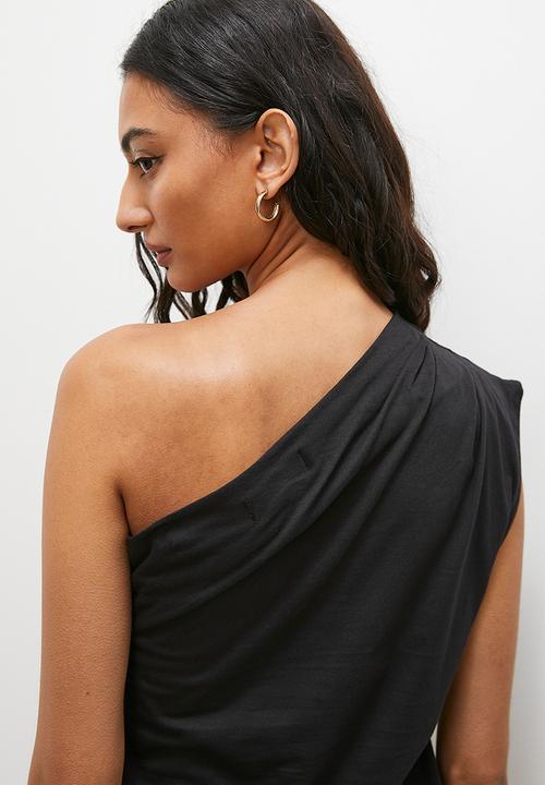 Superbalist - Asymmetrical T-shirt sleeveless - black
