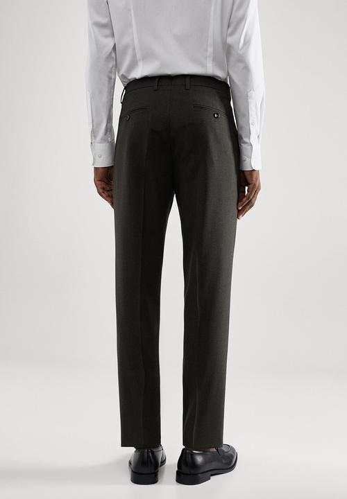 MANGO - Trousers brasilia - green 