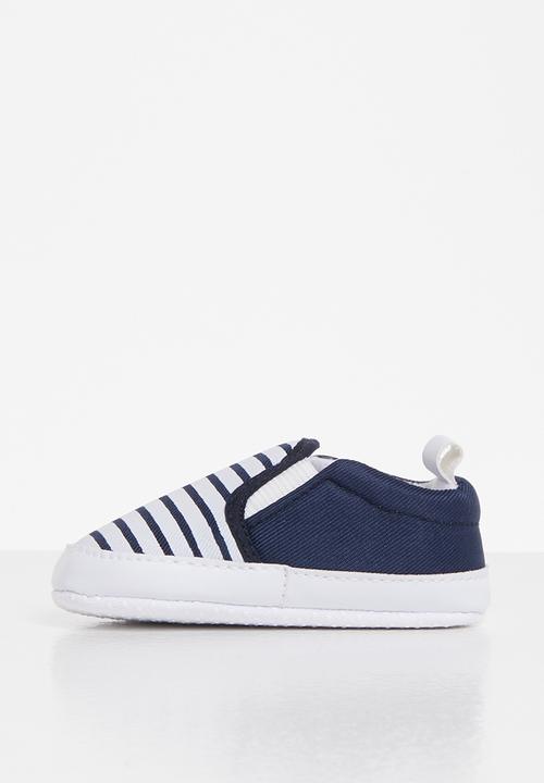 Pop Candy - Slip on sneakers - navy & white