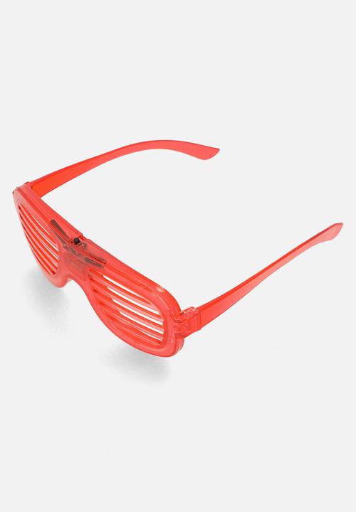 Pop Candy - LED light up glasses - red