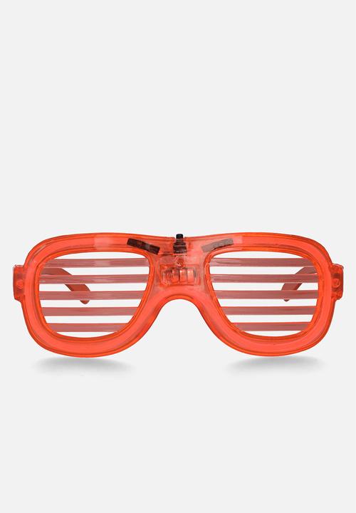 Pop Candy - LED light up glasses - red
