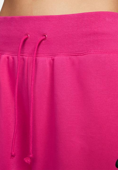 Nike - W Nsw phoenix fleece high-rise os pant - fireby & black