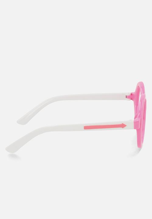 Pop Candy - Round fashion glasses - pink