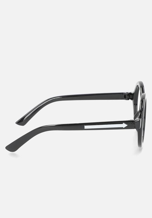 Pop Candy - Round fashion glasses - black