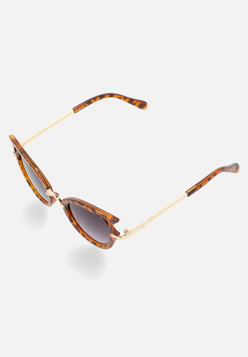 Pop Candy - Cat's eye sunglasses - tortoise shell