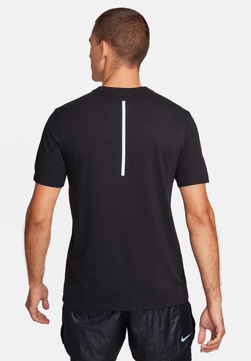 Nike - M nike df tee run div - black