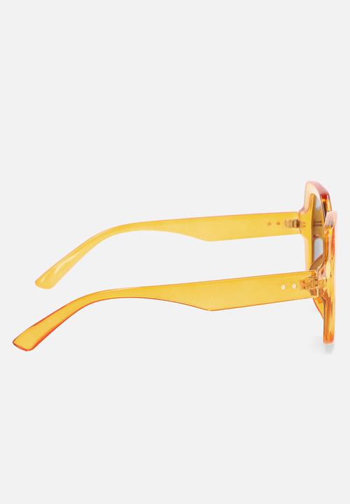 Superbalist - Ryder oversized sunglasses - orange