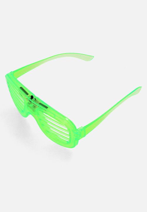 Pop Candy - LED light up glasses - green