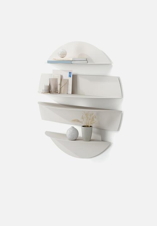 Umbra - Solis wall shelves - stone