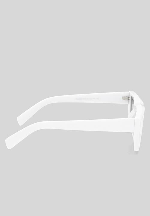 Superbalist - Abby retro sunglasses - white