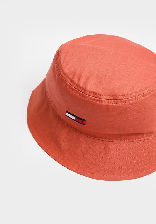 Tommy Hilfiger - Tjm flag bucket - burnt vermillion