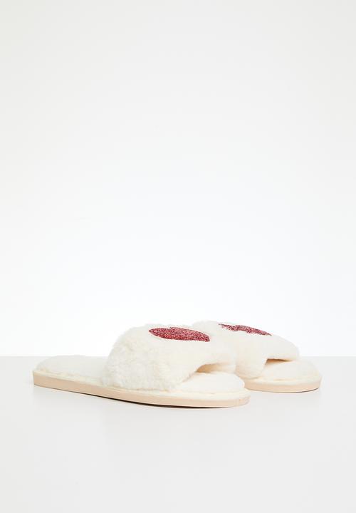Pop Candy - Slippers - white