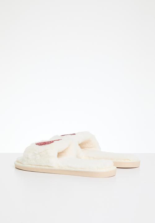 Pop Candy - Slippers - white