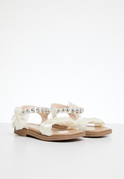 Pop Candy - Ankle strap sandal - white