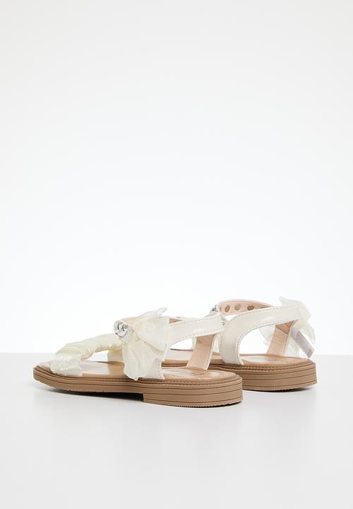 Pop Candy - Ankle strap sandal - white