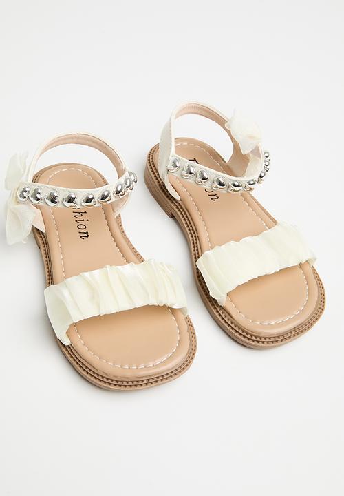 Pop Candy - Ankle strap sandal - white