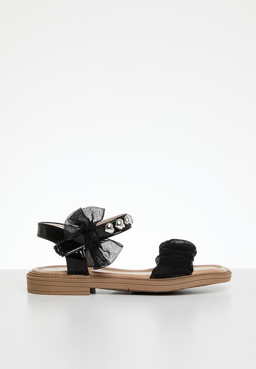 Pop Candy - Ankle strap sandal - black