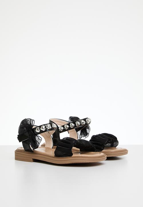Pop Candy - Ankle strap sandal - black
