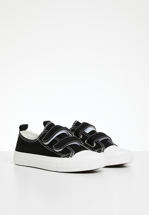 Pop Candy - Velcro strap sneakers - black