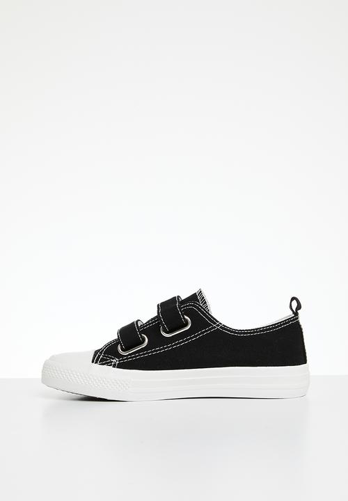 Pop Candy - Velcro strap sneakers - black