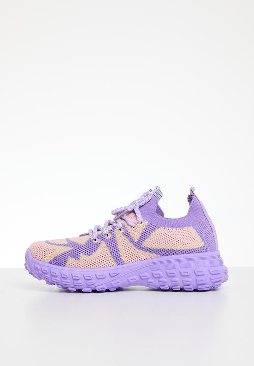 Pop Candy - Lace up sneakers - purple