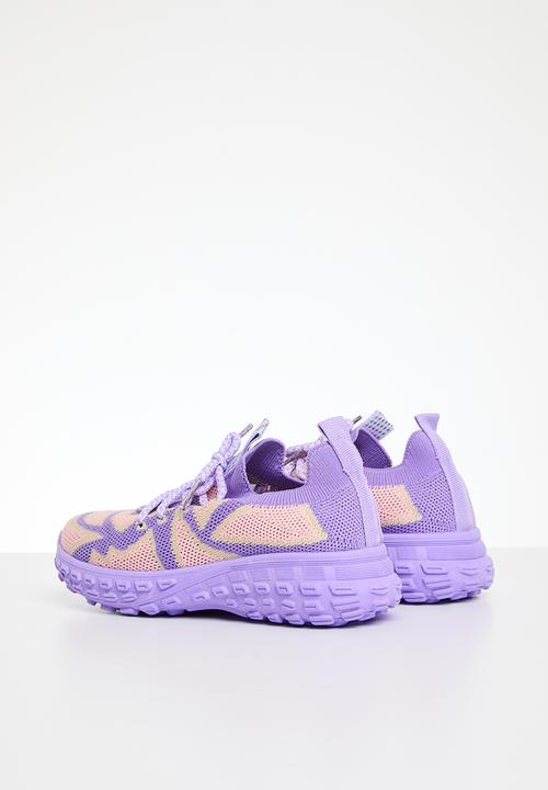 Pop Candy - Lace up sneakers - purple