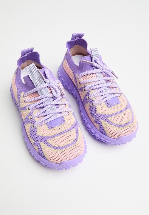 Pop Candy - Lace up sneakers - purple