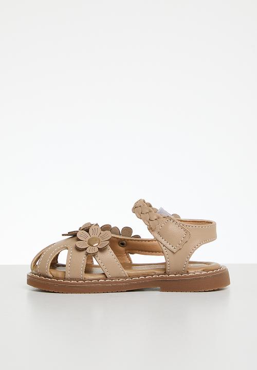 Pop Candy - Flower sandals - khaki