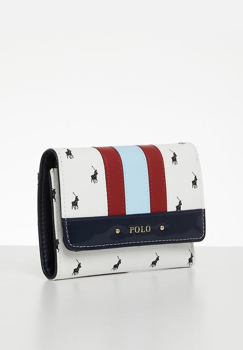 POLO - Compact purse - navy