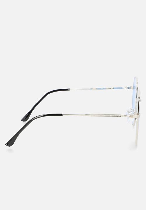 Superbalist - Myles aviator sunglasses - silver 
