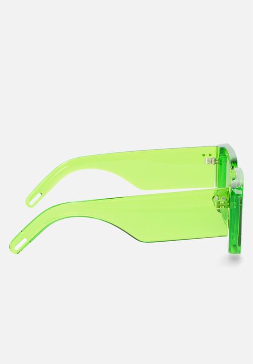 Superbalist - Bailey square sunglasses - green