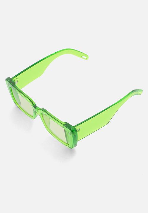 Superbalist - Bailey square sunglasses - green