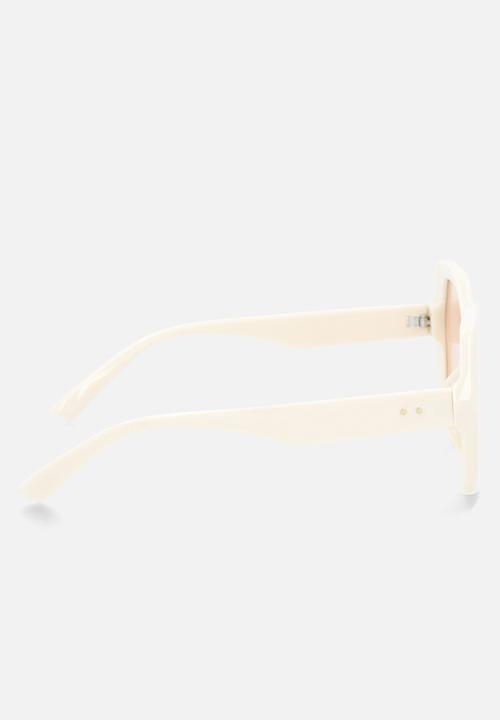 Superbalist - Parker oversized sunglasses - cream