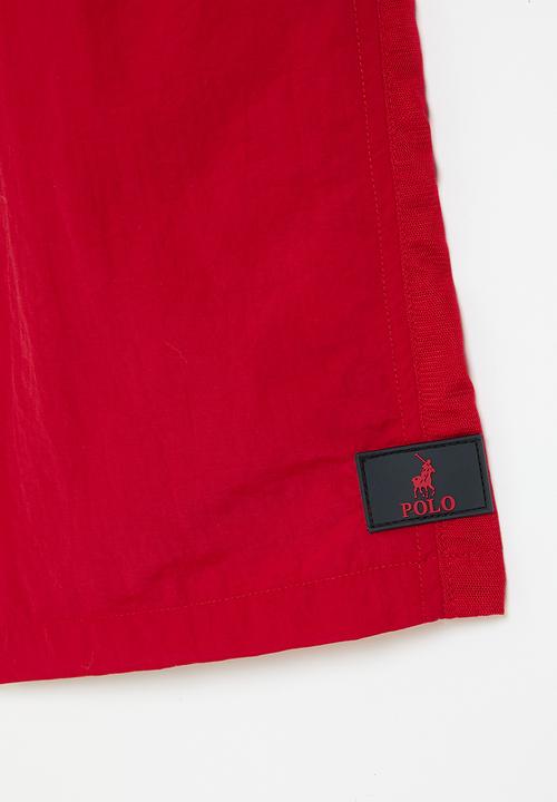 POLO - Boys dean beach short - red