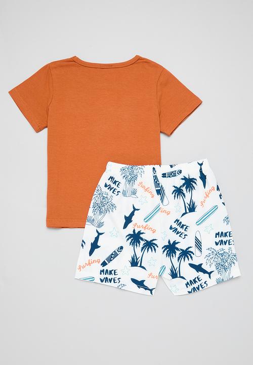 Pop Candy - Tee & short set - multi