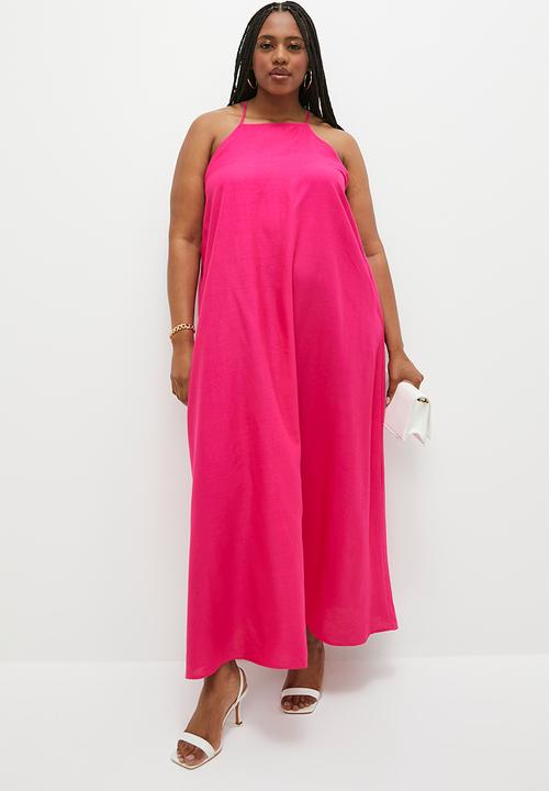 Superbalist - Strappy trapeze maxi dress - plain