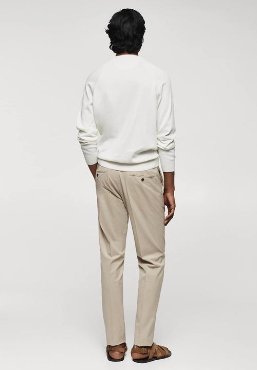 MANGO - Sweater ten - offwhite