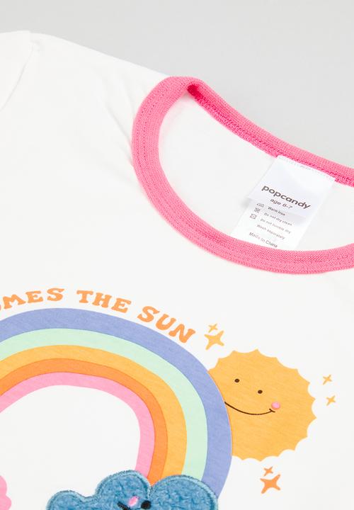 Pop Candy -  Shorts & tee set - pink