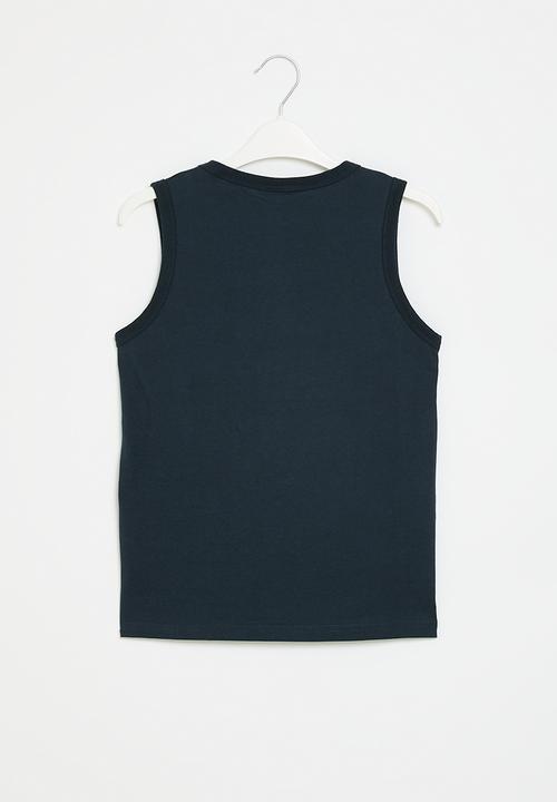 Pop Candy - Ribbed vest- navy