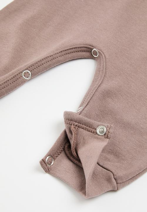 Little Lumps - Sleeveless romper - mocca