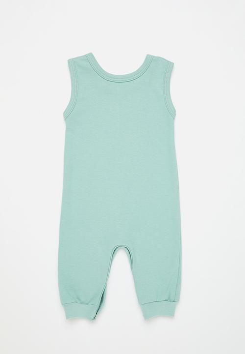 Little Lumps - Sleeveless romper - sage